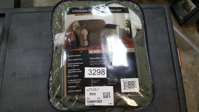 Innovative Textile Solutions Microfiber Ultimate XL Sofa Protector Sage