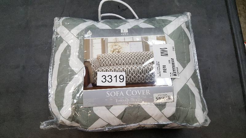 Lush Decor Edward Trellis Sofa Protector