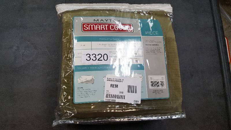 Maytex Collin Stretch Loveseat Slipcover Moss