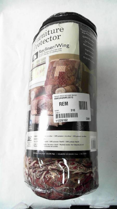 Innovative Textile Solutions Paisley Patch Recliner Protector