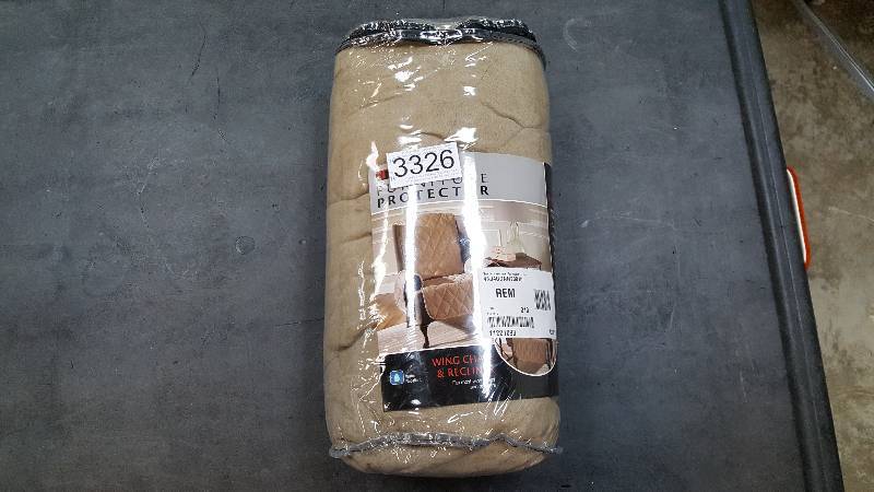 Innovative Textile Solutions Suede-Look Recliner or Wing Chair Protector Natural
