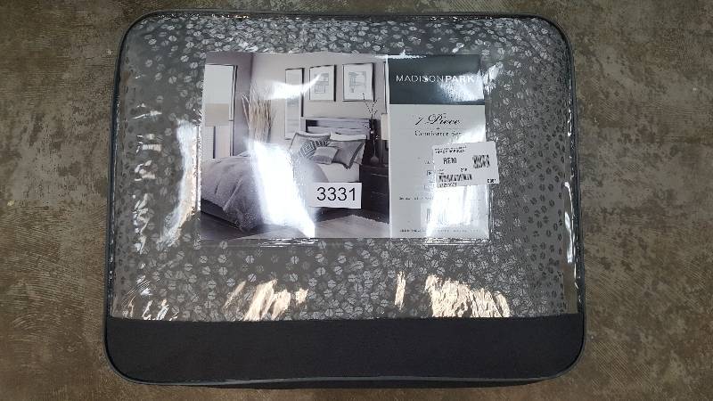 Madison Park Crawford Jacquard 7-Pc. Comforter Set - Queen