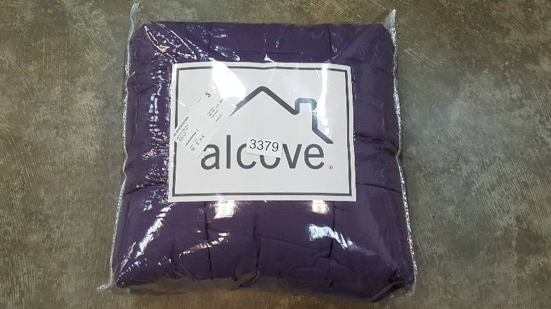 alcove Solid Color Microfiber Reversible Comforter - Full