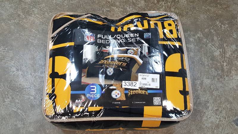 NFL Draft 3-Pc. Comforter Set - Steelers, FullQueen