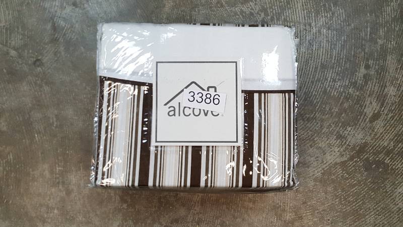 alcove 2-Pack 200 Thread Count Printed Cotton Rich Sheet Set - Queen