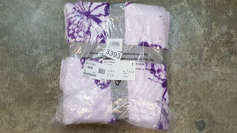 alcove Microplush Throw - Flutter Pattern Butterfly Blanket Only