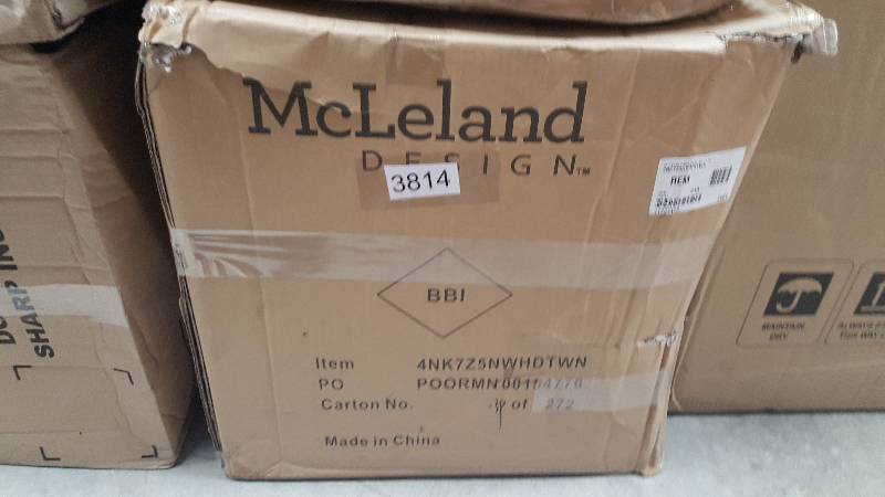 McLeland Design Featherbed with Removable Top Cover - Twin
