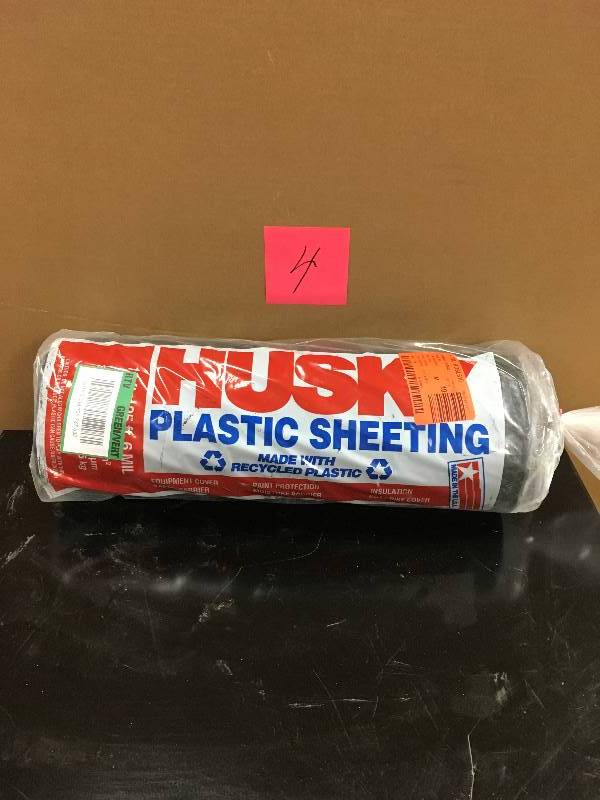 Husky Plastic Sheeting New
