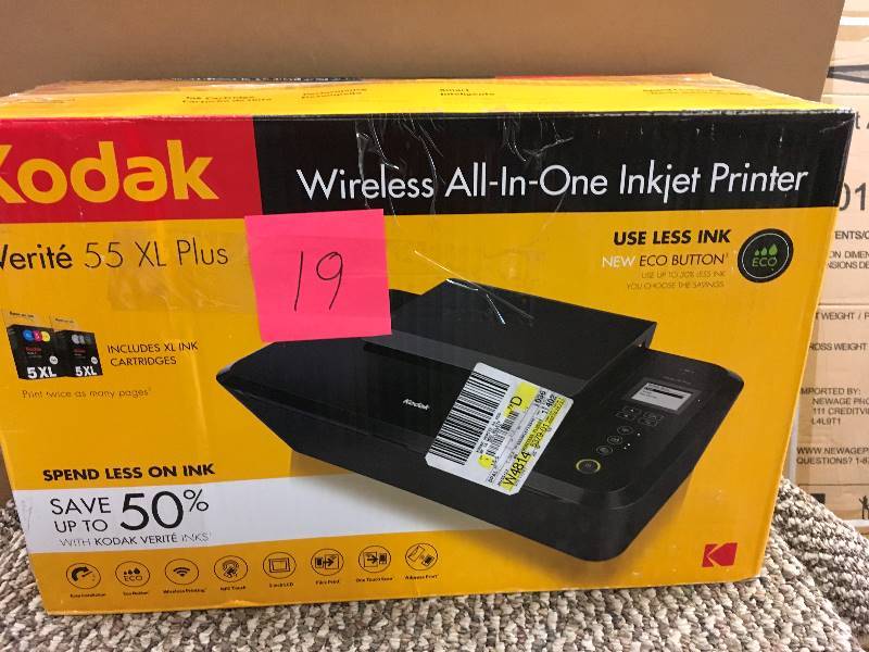 Kodak VERITE 55 XL Plus Multifunction Wireless AllInOne Inkjet