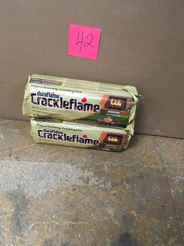 Duraflame Crackleflame Fire Log - Lot of 2 not used