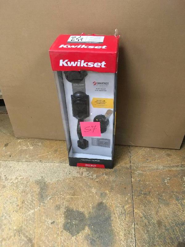 Kwikset Signature Series - MONTARA Montara Handleset Ven Brz Smt Entrance Handleset not used