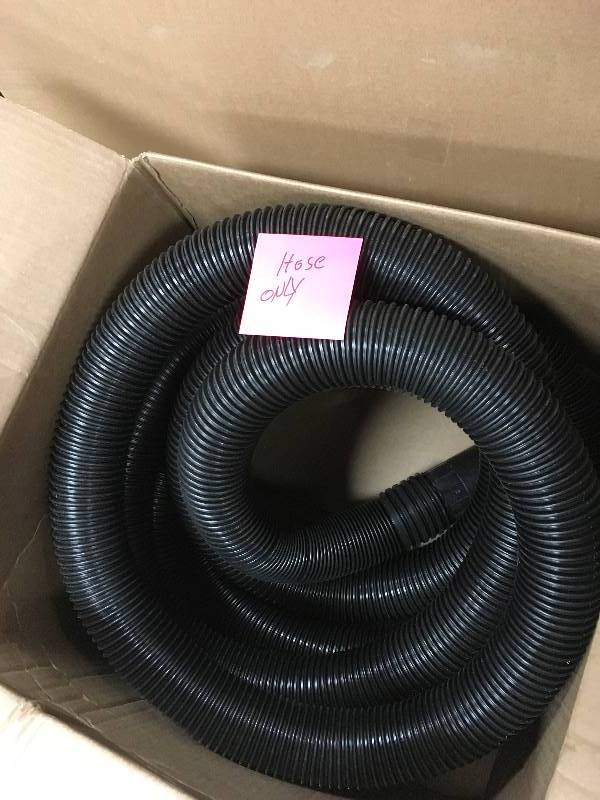 Ridgid 2-12 x 20 Dual-Flex Locking Vac Hose only not used