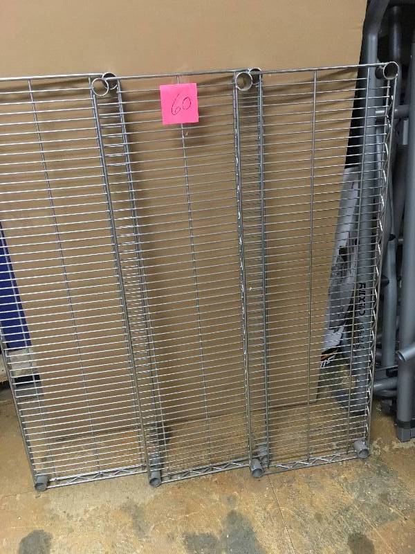 41-12 x 14 Metro NSF Food Grade Storage Shelves (3)