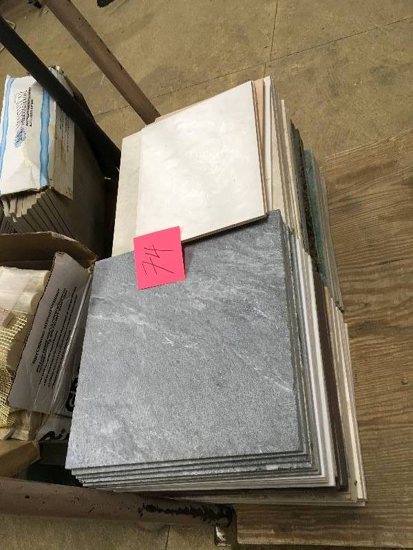 Various Size and Color Ceramic Tiles, porcelain, ceramic, traver time, natural stone and more some maybe damage heave
