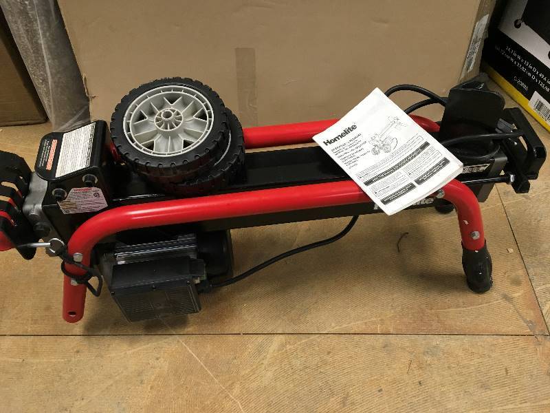 Homelite  5-Ton Electric Log Splitter in like New working conditions
