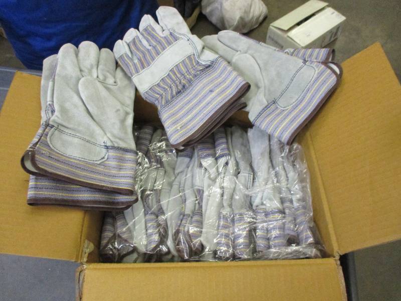 Kevlar Leather Work Gloves