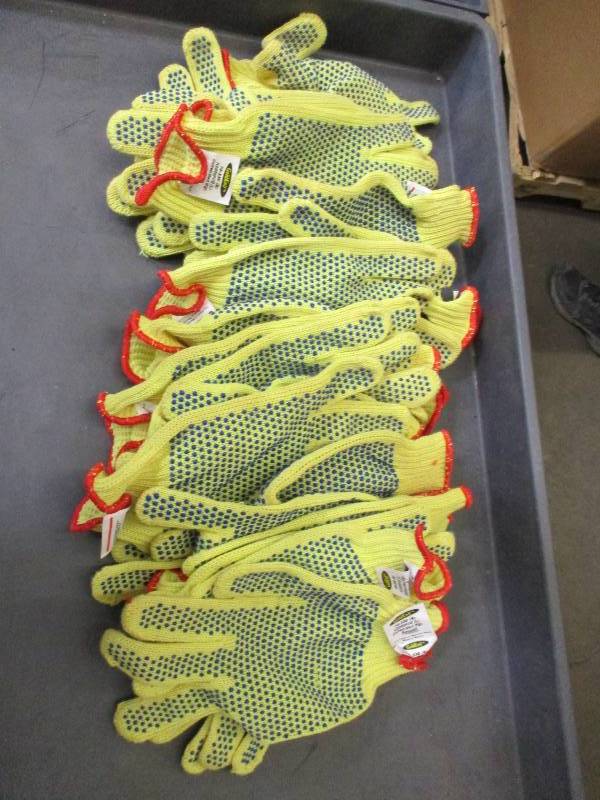 Kevlar Knit Dotted Gloves