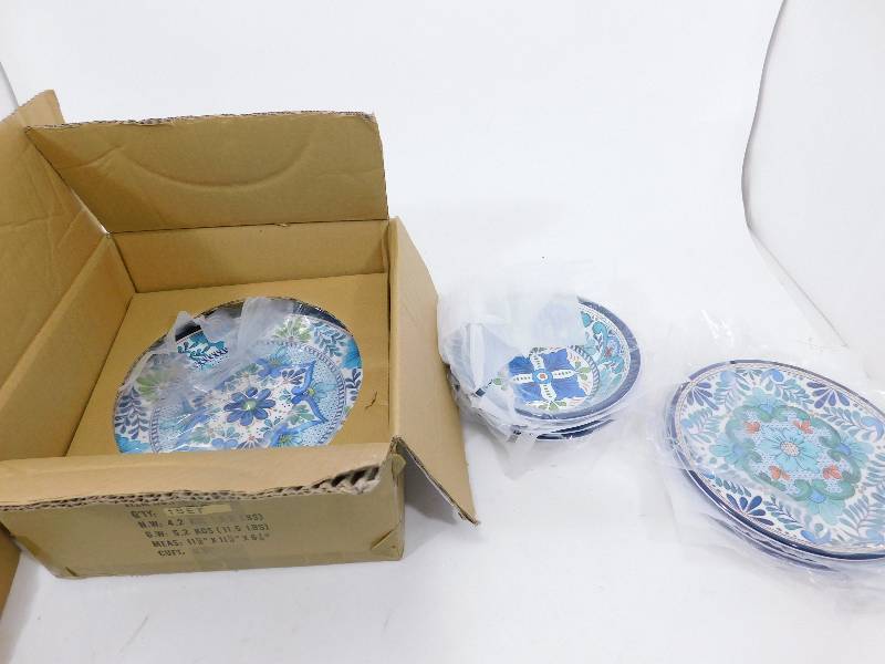 lot 4 image: Certified International Talavera  Set Of Dishes