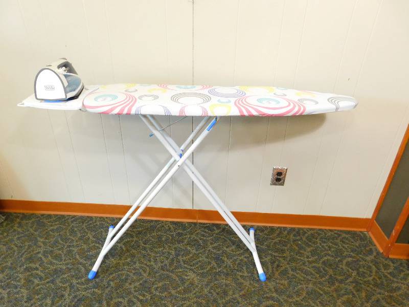 lot 66 image: Ironing Board and Iron