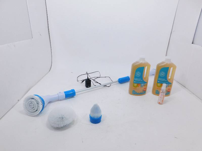 lot 70 image: Hurricane Spin Scrubber, Dishwasher Soap
