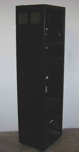 lot 88 image: Professional Audio  Video Equipment Rack on Castors with Power Strips