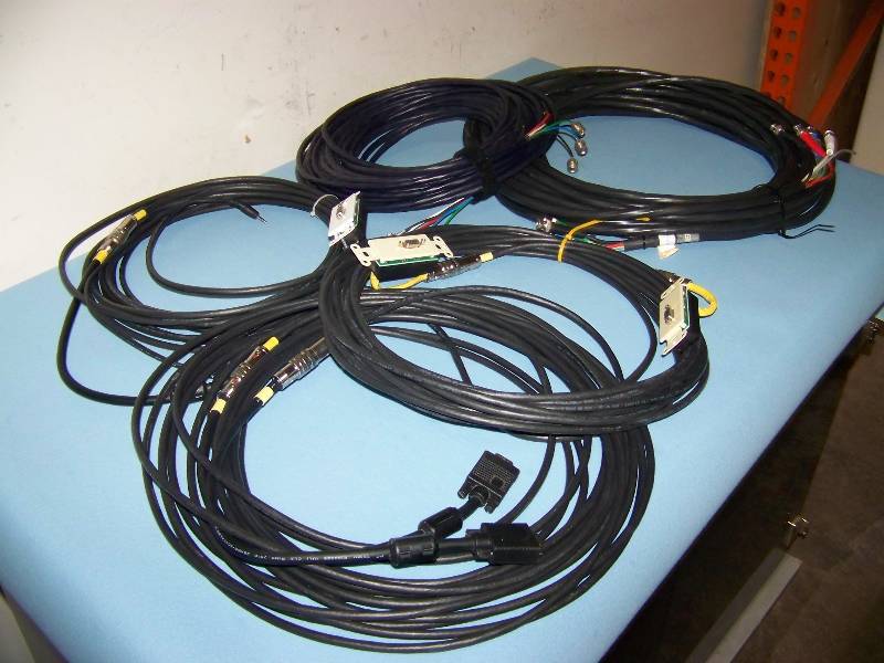lot 72 image: (5) Cables with Various Connections