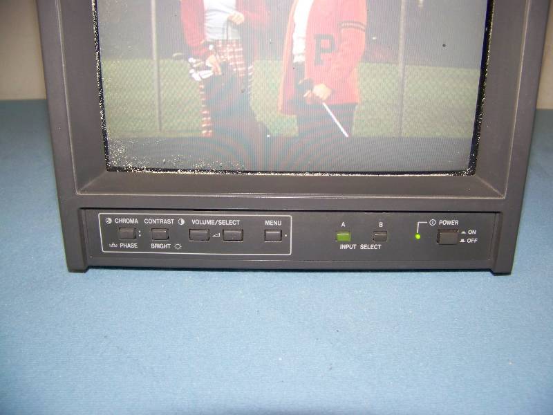 lot 129 image: JVC, 10, Broadcast Studio, Color CRT Monitor