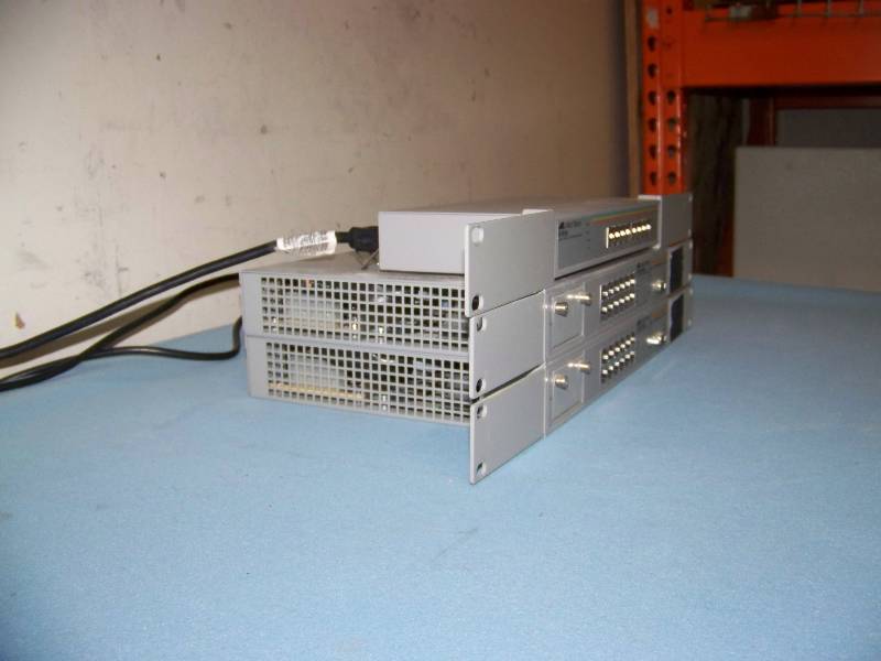 lot 126 image: Allied Telesyn, (2) 10Base-T100Base-TX Fast Ethernet Switches and (1) 8-Port Ethernet Switch