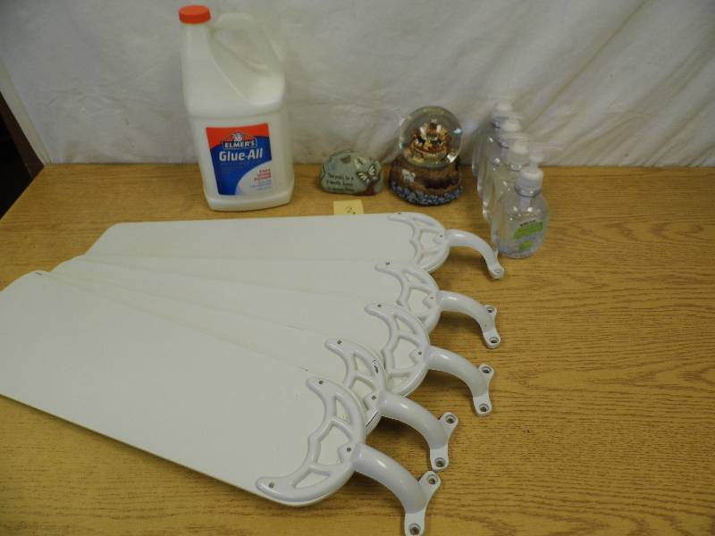 Glue - Hand Sanatizer - Fan Blades