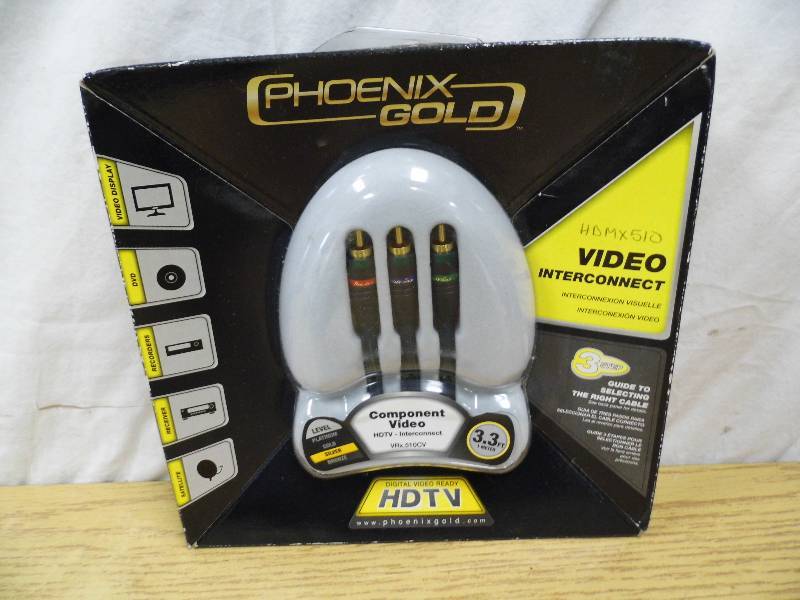 Pheonix Gold RCA Cables