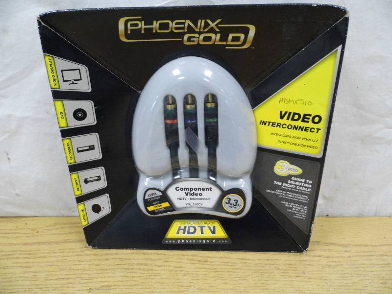 Pheonix Gold RCA Cables