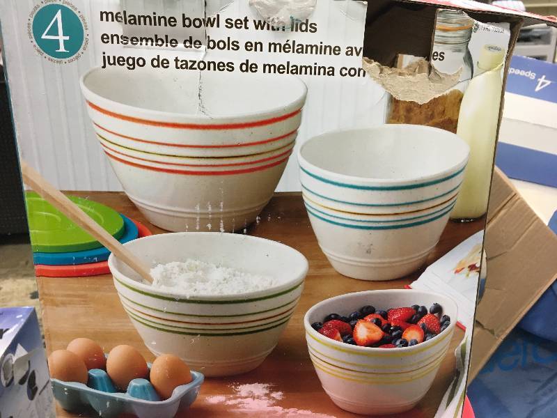 MELAMINE BOWL SET