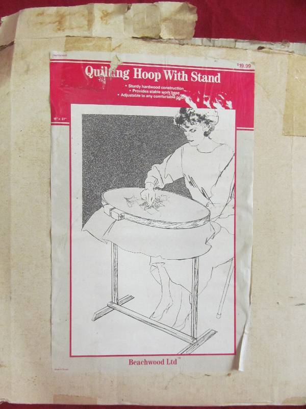 quilting hoop, with stand