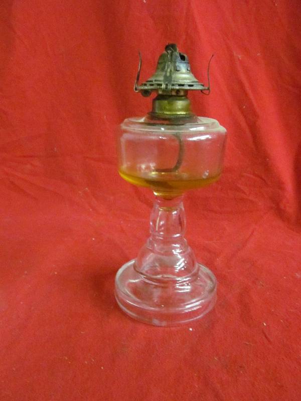 vintage oil lamp