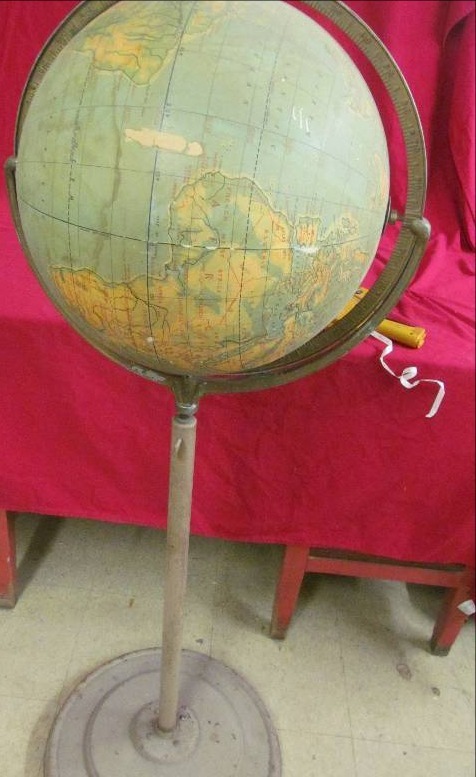 vintage globe