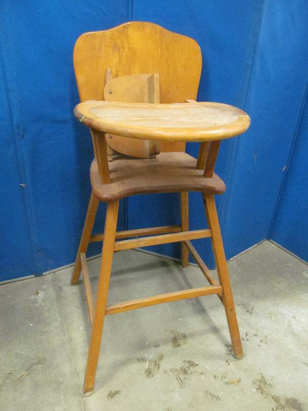 vintage high chair