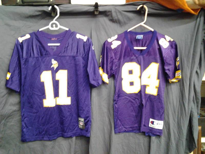 2-Youth Vikings Jerseys
