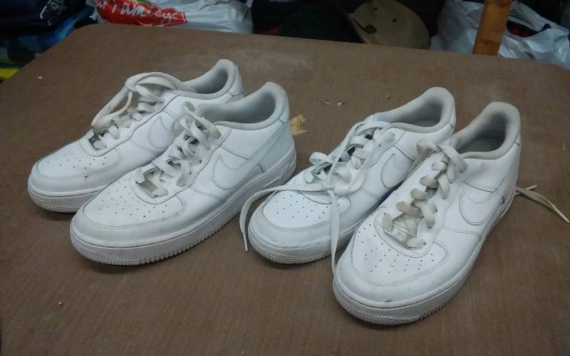 2-Pair Nike Air Force 1 Size 6.5Y