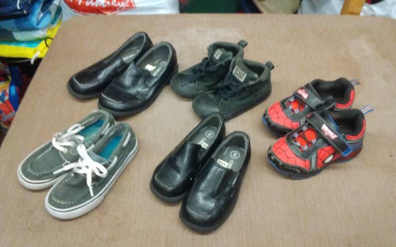 Lots Of Little Boys Shoes Size 8-11