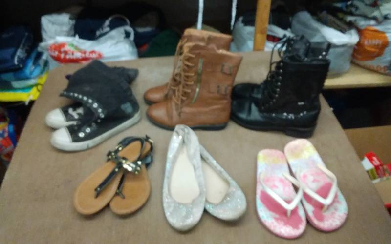 Lot Of Girls Boots & Shoes Size 5 & 6