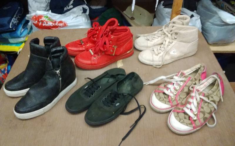 Lot Of Ladies Sneakers Size 8