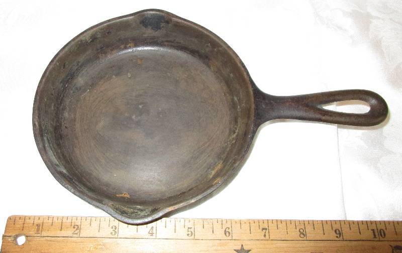 Cast Iron Fry Pan 6 12
