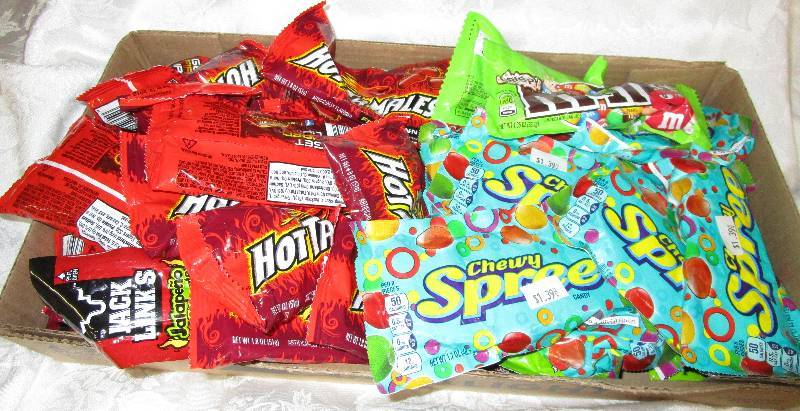 Box Full Candy 36 ct Shelf Pulled Items