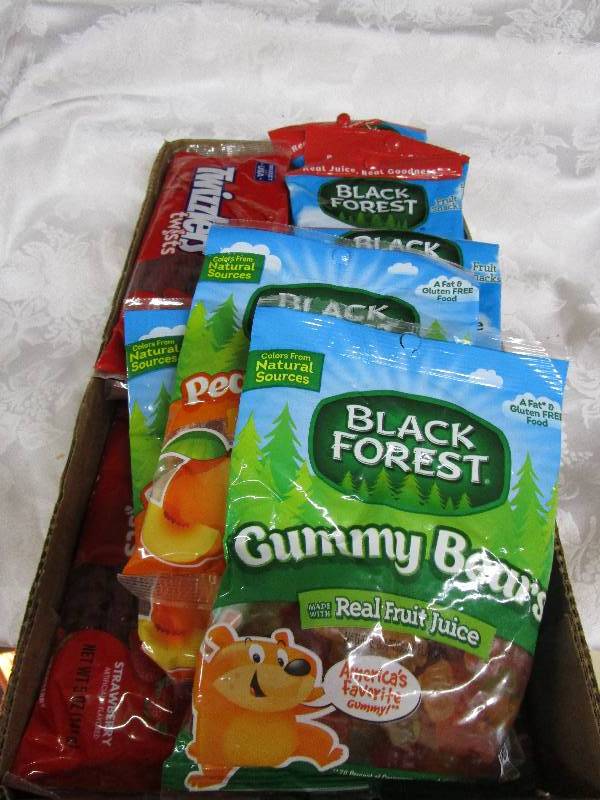 Shelf Pulled Items Box full of candy 16 ct