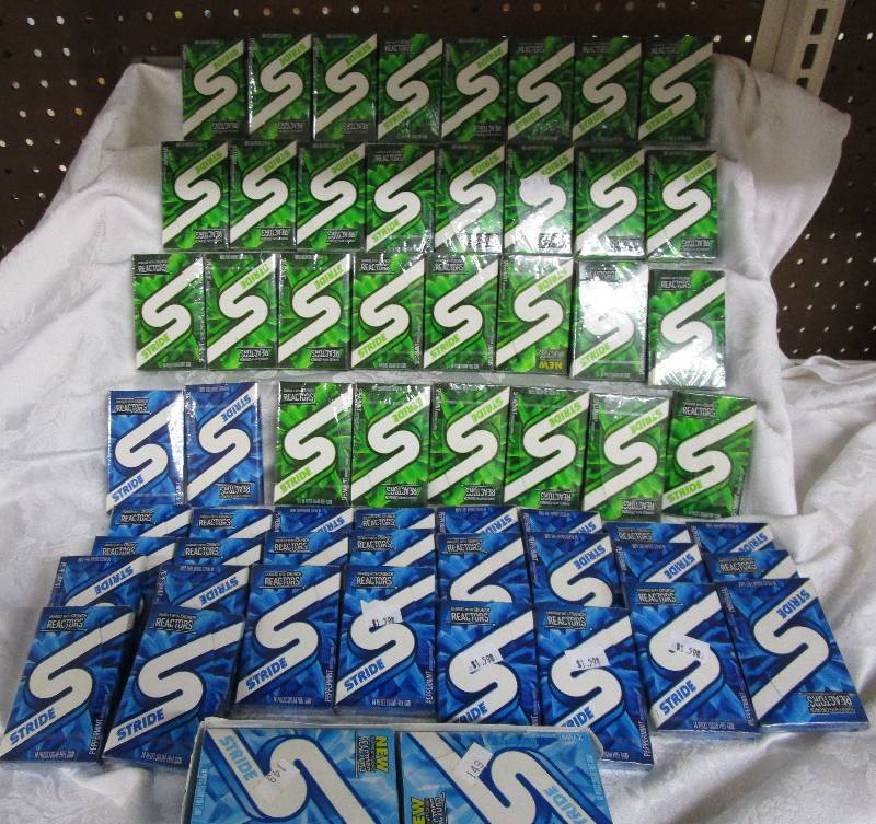Box full of candy 68ct  Shelf Pulled Items