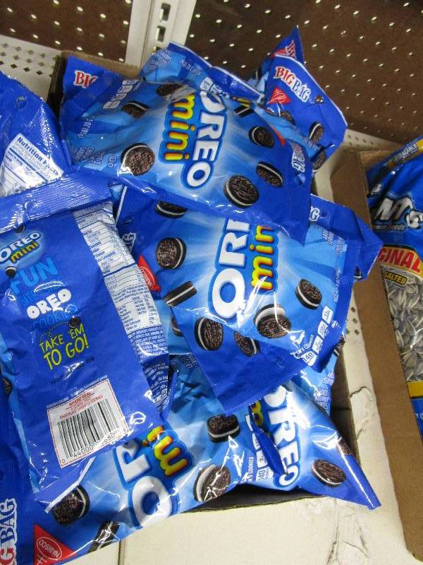 Box full of candy 20 ct oreos  Shelf Pulled Items