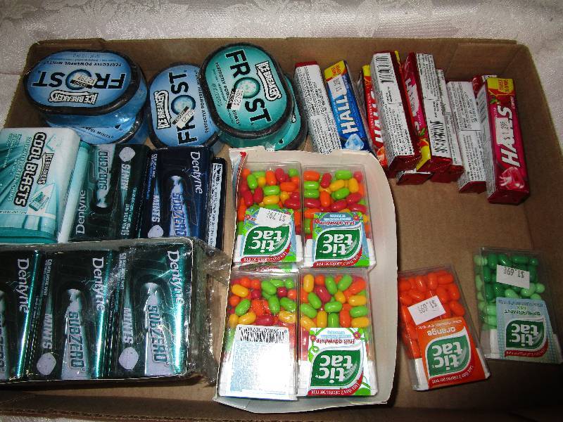 Box full of candy 41 ct  Shelf Pulled Items