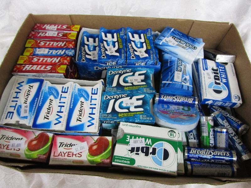 Box full of candy 80 ct  Shelf Pulled Items