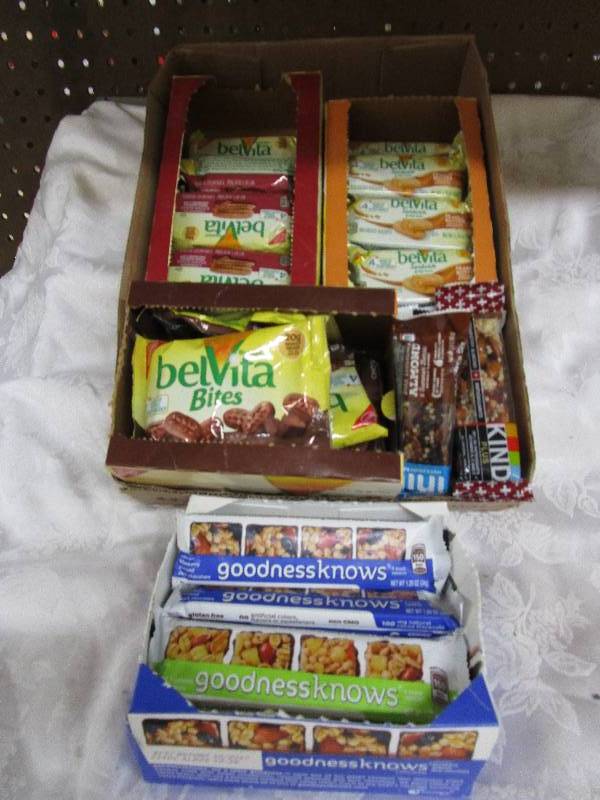 Box full of candy 40 plus snack packs  Shelf Pulled Items
