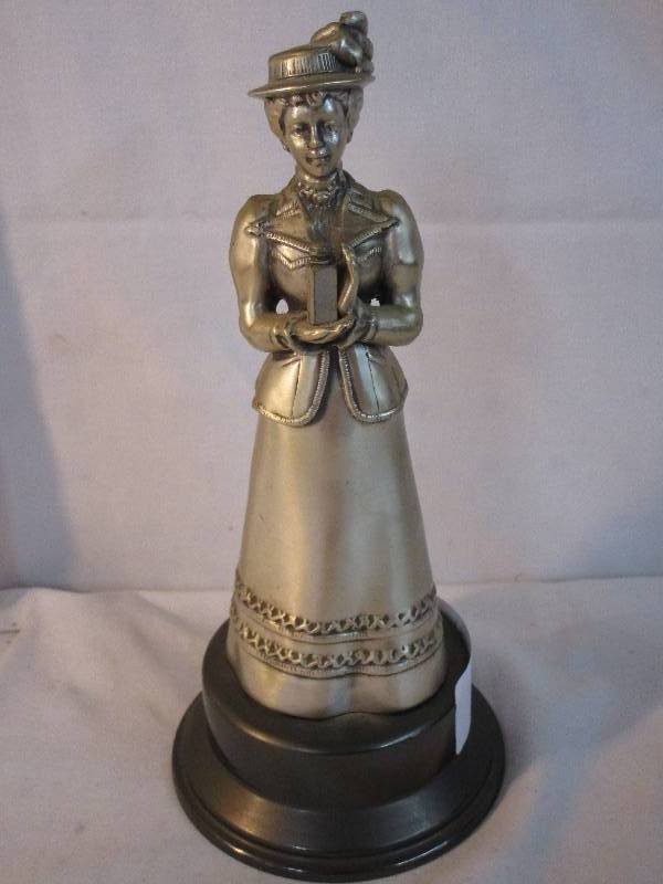 Avon Rare 8.5 Pewterl Mrs. Albee Award Sales Increase no year